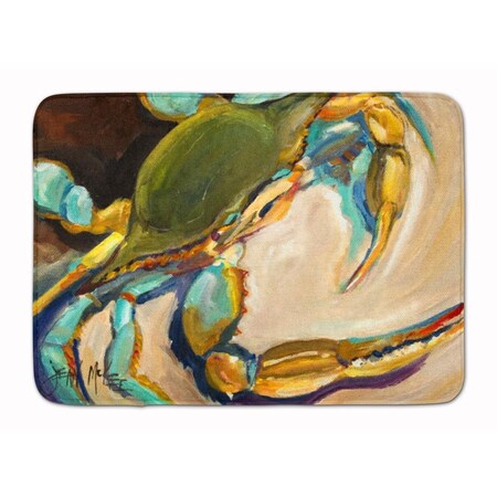 Carolines Treasures Blue Crab Machine Washable Memory Foam Mat JMK1098RUG